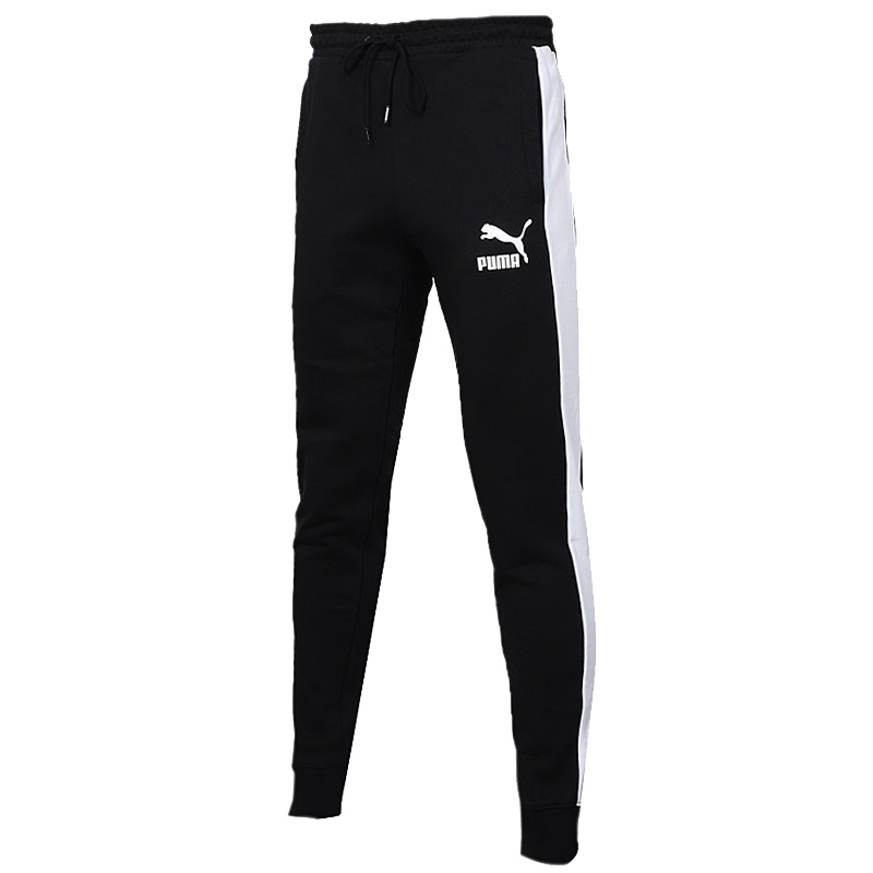 彪马(PUMA)李现同款男士T7小脚收口休闲运动长裤59598301