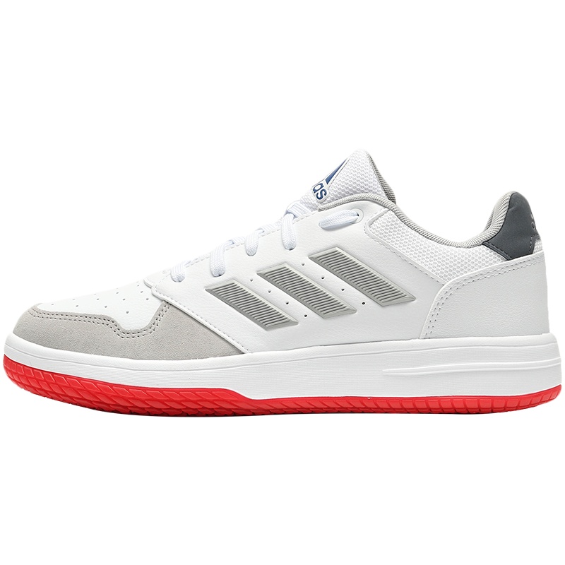 【自营】阿迪达斯男鞋板鞋三条纹篮球场下休闲运动鞋EH1851