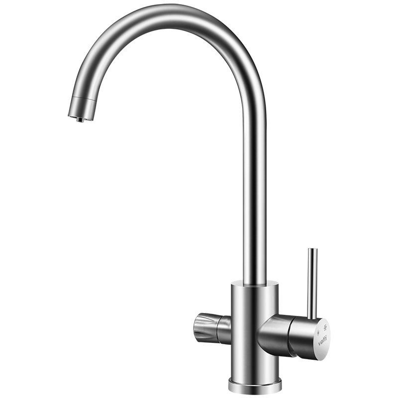 华帝(VATTI)陶瓷片阀芯厨房龙头 360°旋转洗菜盆冷热水龙头 洗净二合一龙头 单把单孔 061200