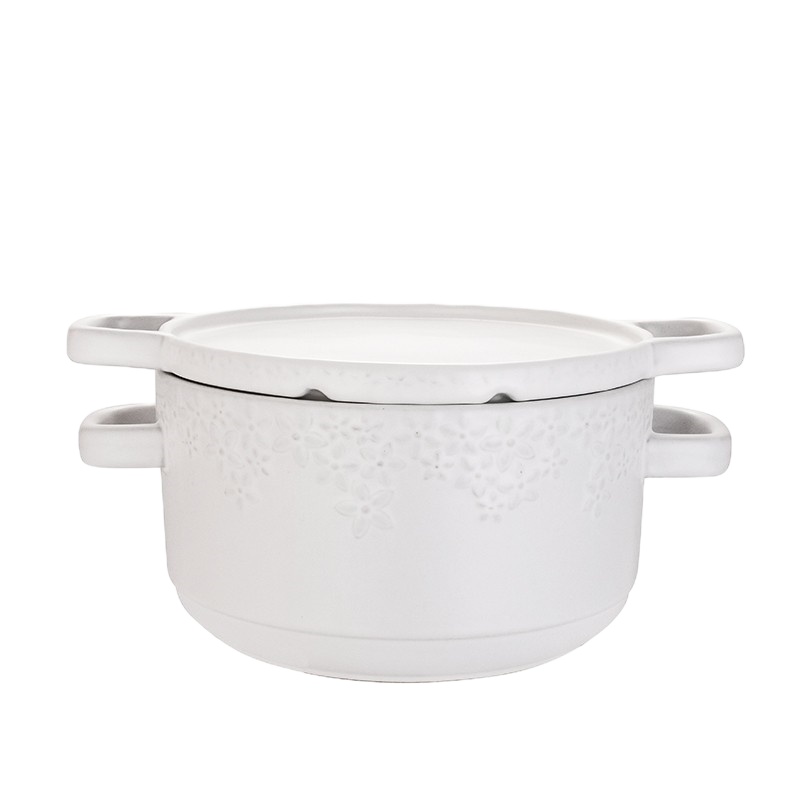 德铂(Debo)乔麦斯汤锅陶瓷汤蒸锅DEP-756 单套装