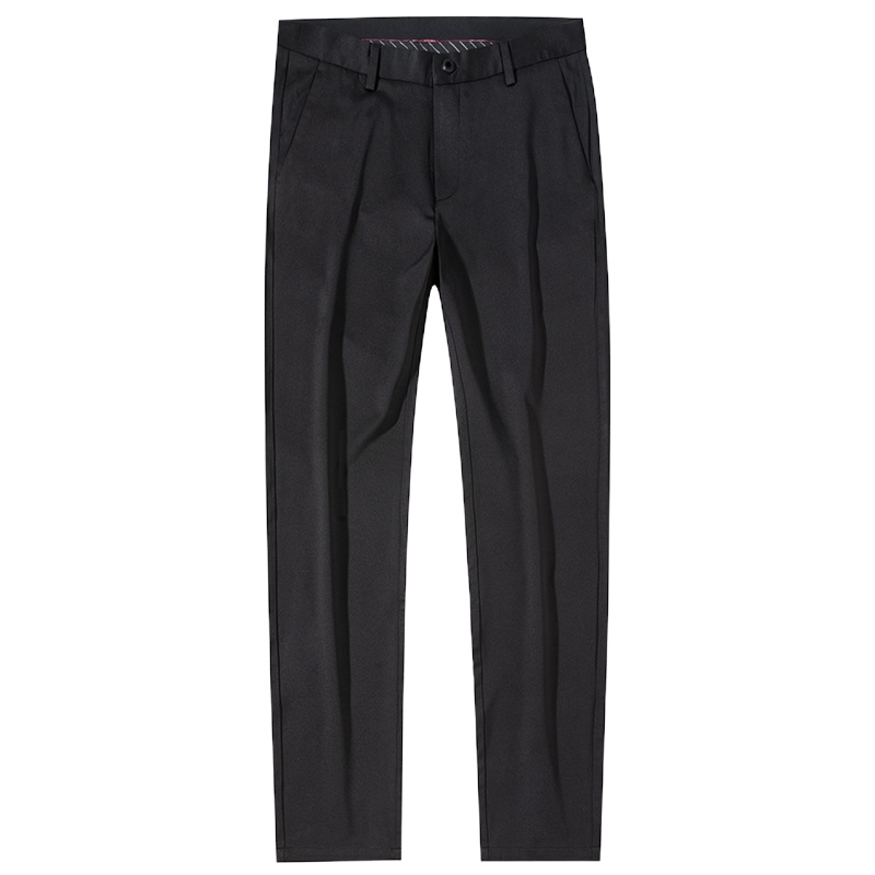 鸭鸭 春季新款男士潮流商务休闲裤弹力修身免烫抗皱舒适垂顺