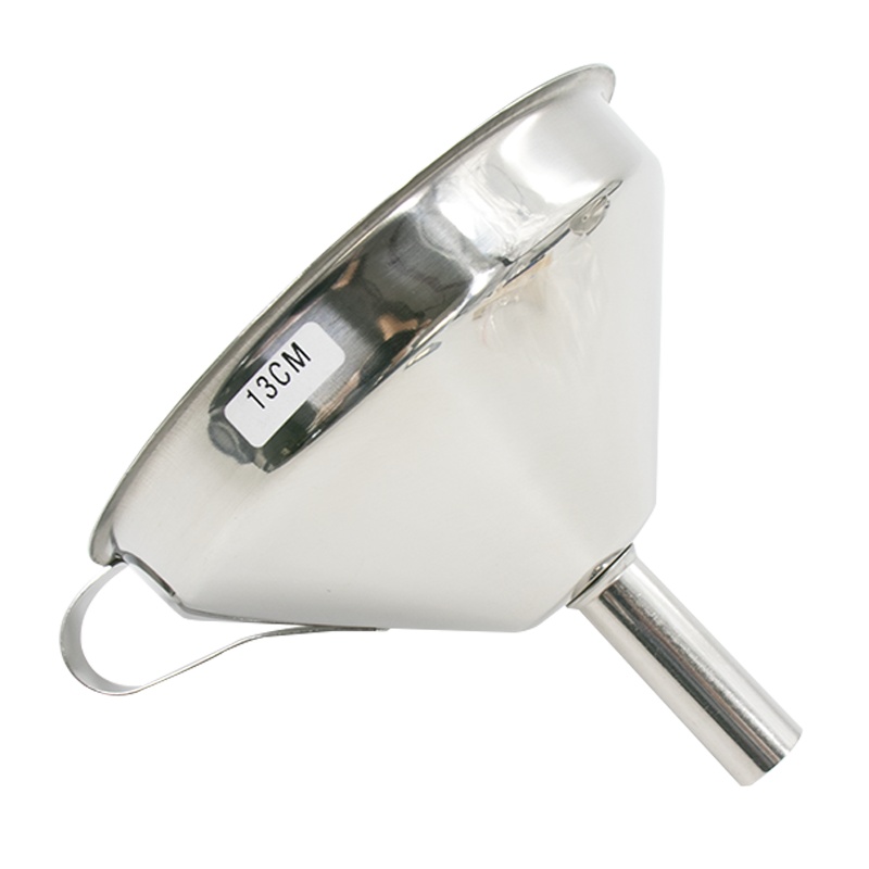 海斯迪克 gnjz-298 304不锈钢漏斗锥形酒漏油漏 工业漏斗 13cm