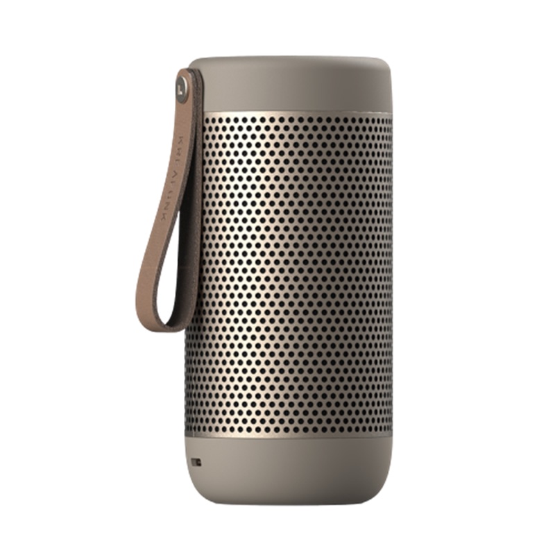 丹麦Kreafunk aCOUSTIC北欧简约蓝牙5.0手提式环绕立体声无线充电便携音箱 象牙棕