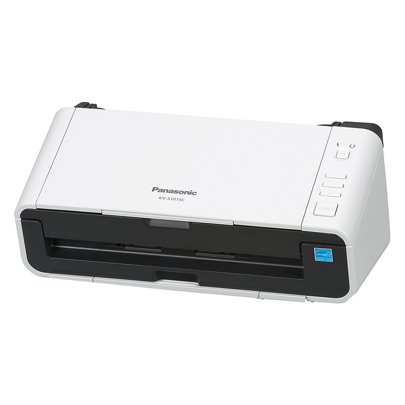 松下扫描仪KV-S1015C A4高速双面高清彩色文档扫描机双面进纸家用办公时尚小巧紧凑型便携扫描仪