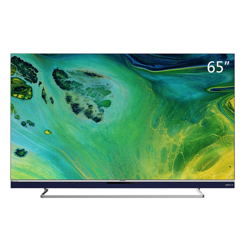 SKYWORTH(创维)65G671 65英寸4K超高清 全面屏 内置摄像头 创维全时AI语音娱乐电视