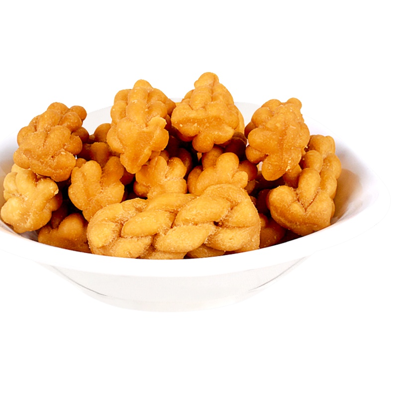 六哆手工小麻花850g混合口味1.7斤办公室休闲零食方便携带包装120根传统糕点