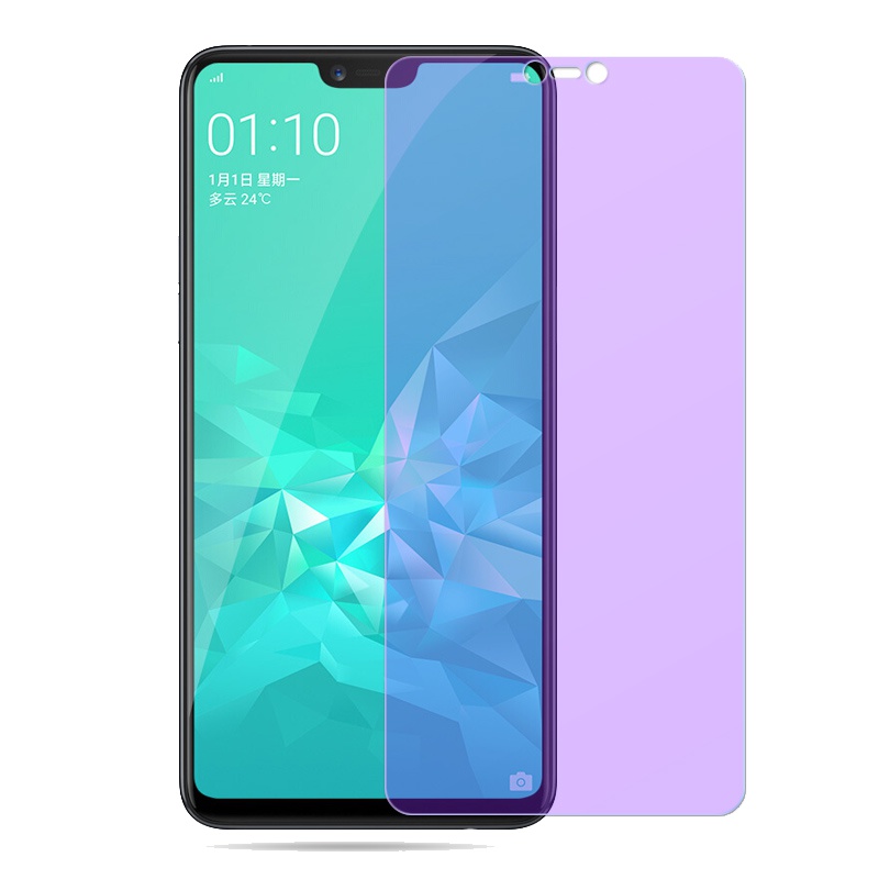 [送手机壳]轻万适用oppoa3钢化膜全屏A3玻璃贴膜抗蓝光OPPO高清透明保护膜