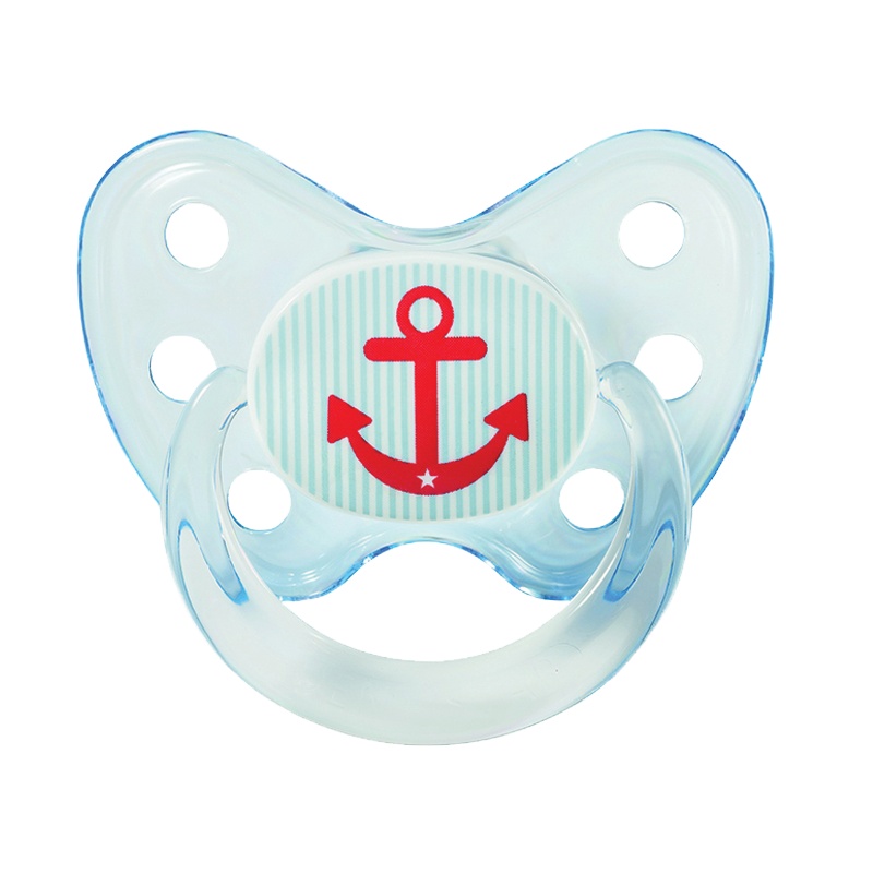 Dentistar安抚奶嘴德国进口柔软硅质拒绝畸形设计14个月以上宝宝（一只装） 72241 - 绿色(巴士)