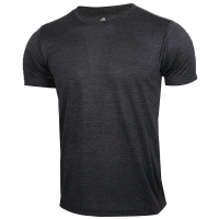 阿迪达斯(adidas)夏季男士跑步训练圆领透气运动T恤 DZ8497