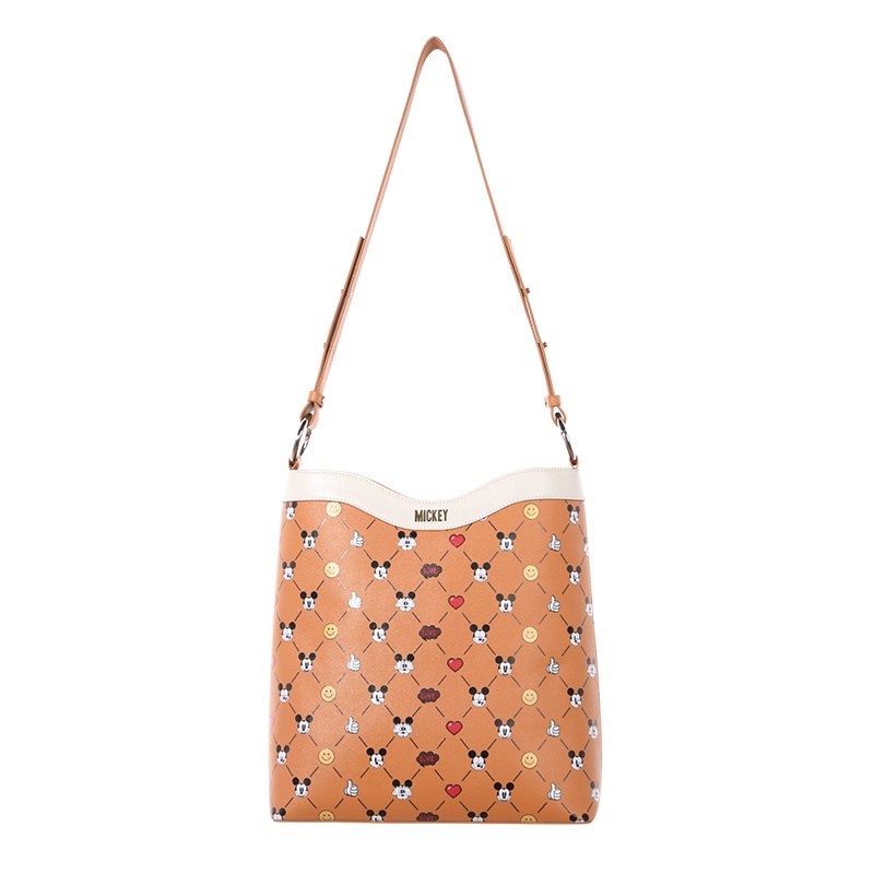不莱玫迪士尼包包女大容量水桶包2020新款潮挎包女单肩斜挎大包女