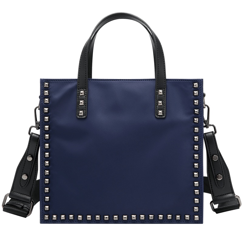 高尔夫GOLF个性铆钉手提包时尚女士轻便防泼水单肩斜挎包潮流简约女包