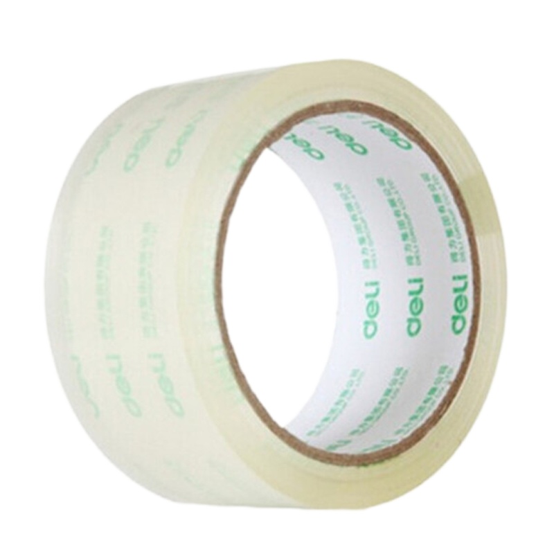 得力 封箱胶带60mm*100y*50um(6卷/筒) 30325