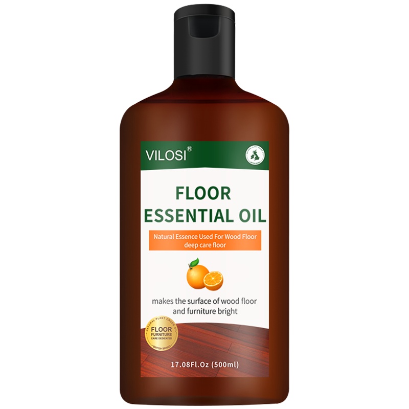 英国vilosi木地板蜡地板清洁剂实木复合地板保养精油红木家具打蜡护理套装500ml+500ml