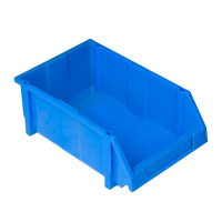 加厚组合式塑料零件盒物料盒收纳盒元件盒五金盒 C6蓝色 250*150*120mm