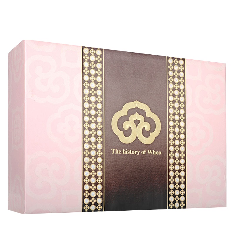 [苏宁自营]后Whoo拱辰享水沄系列化妆品护肤礼盒(309ml+2g)6件套(水+乳+面霜+润唇膏)补水保湿滋养护肤套装