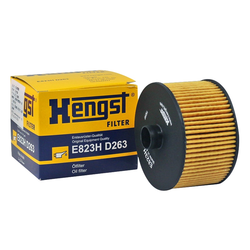 汉格斯特(hengst)机油格滤清器纸芯E823H D263适用于奔驰16-17款SmartFortwo453 0.9T