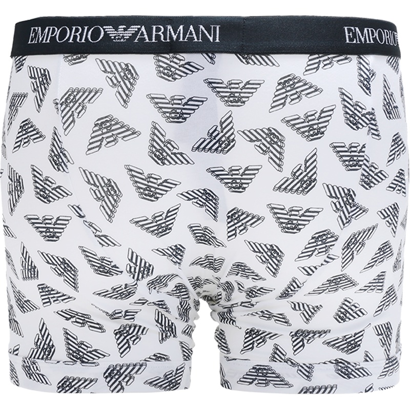 EMPORIO ARMANI 阿玛尼 男款棉质平角内裤 110818 9A506