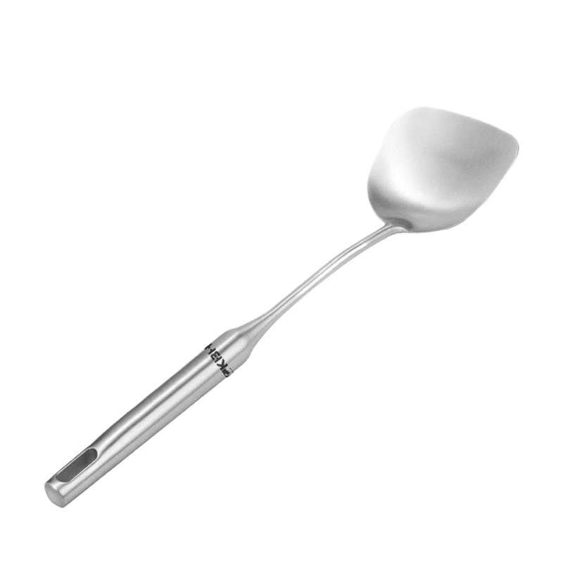 康巴赫(KBH)不锈钢锅铲 食品级304不锈钢材质锅铲中空防烫