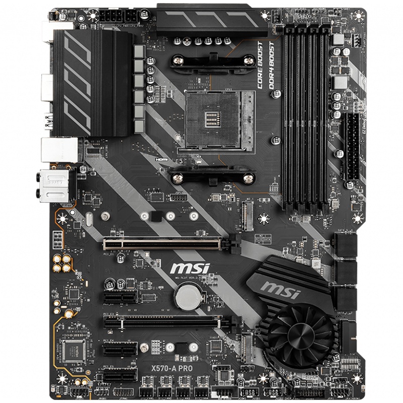 微星MSI X570-A PRO+R5 5600X板u套装