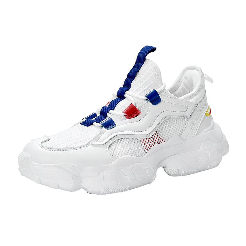 公牛世家(G.N.Shi Jia)男士运动跑鞋韩版潮男休闲鞋透气跑步鞋时尚老爹鞋GN2929