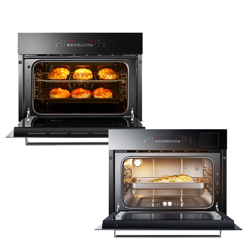 老板(Robam)嵌入式热风循环电烤箱电蒸箱烤蒸套餐R073X+S273X八大烘焙模式105℃锁鲜速蒸