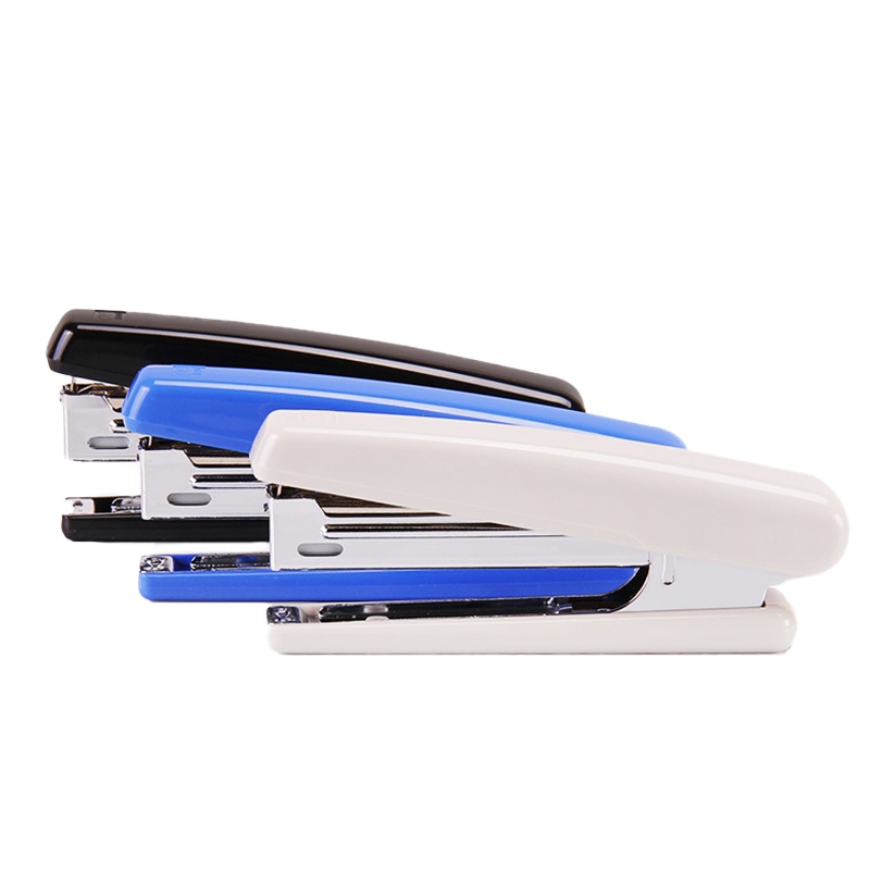 得力 0221 订书机(自带起钉器) 白色