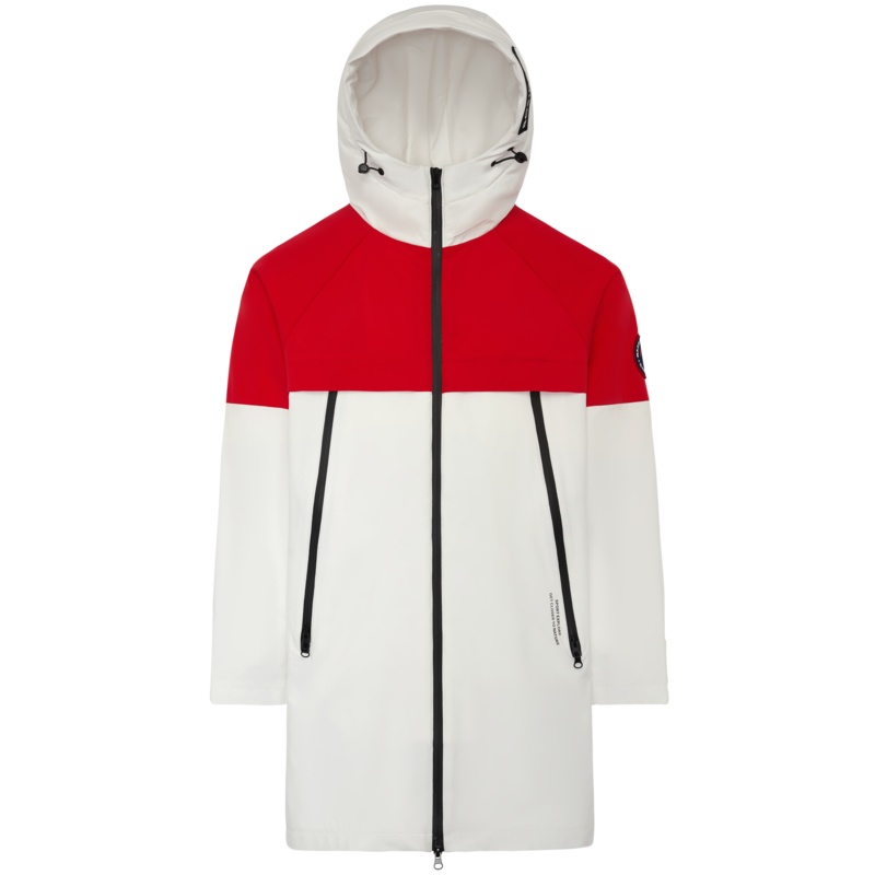 波司登男士休闲连帽羽绒服中长款品节撞色青年潮流正品B90132109