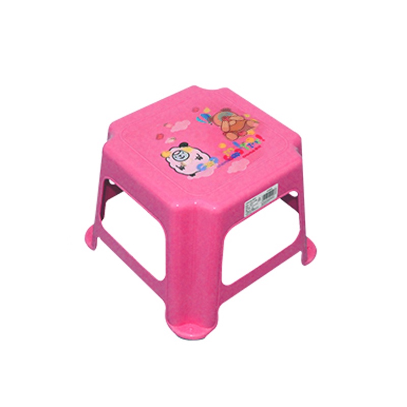 茶花母婴幼儿童塑料凳子加厚型宝宝小矮板凳 0801(粉色)
