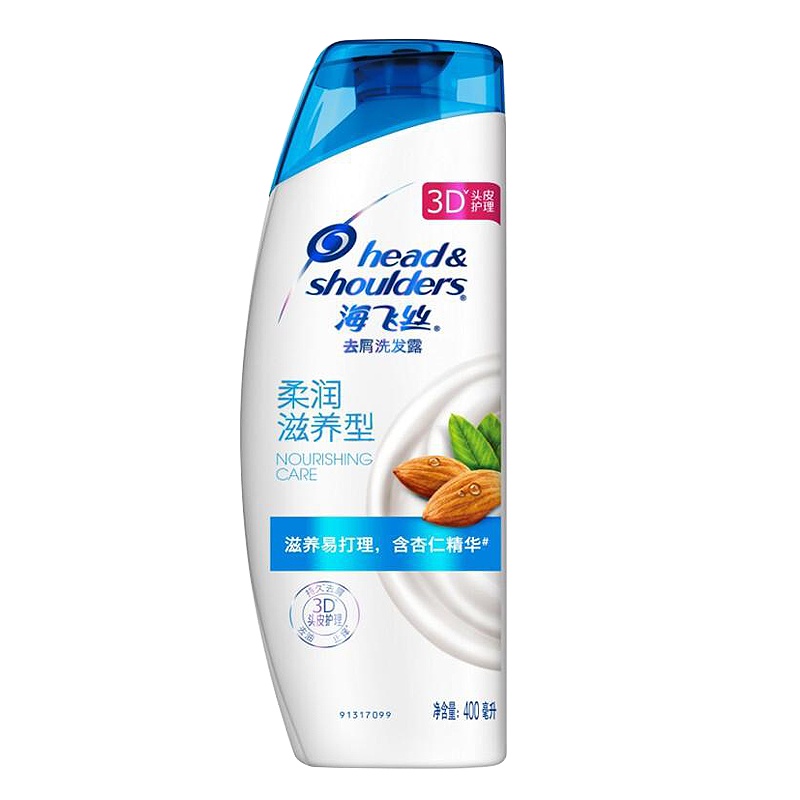 海飞丝（Head&Shoulders）水润400ml去屑洗发露