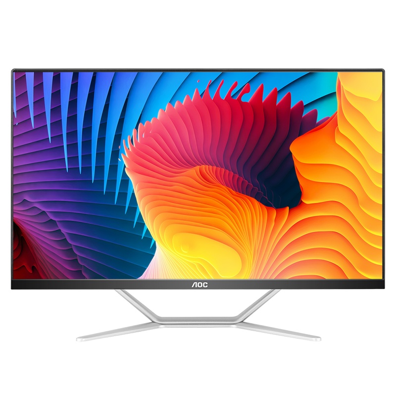 AOC AIO720 23.8英寸八代超薄IPS屏一体机台式电脑(i3 8100 8G 512G)