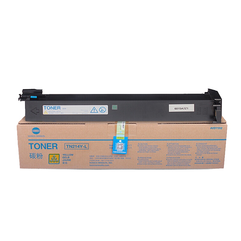 柯尼卡美能达(KONICA MINOLTA) 碳粉 TN214Y-L 黄粉 适用C200/C210/C7720 单只装