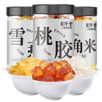 聚修堂(JUXIUTANG) 桃胶雪燕皂角米组合 500克(桃胶200g皂角米150g雪燕150)