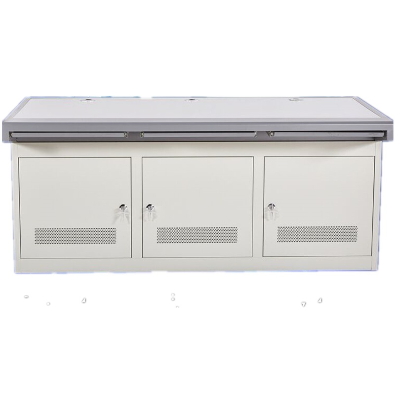 三联监控操作柜 1200*450*700mm台面600mm
