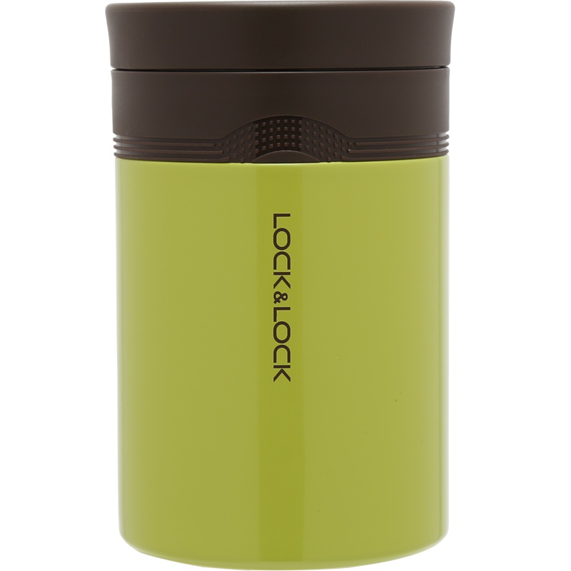 乐扣乐扣(lock&lock)海浪焖烧罐304不锈钢保温壶 LHC8024GRN(500ml)绿色