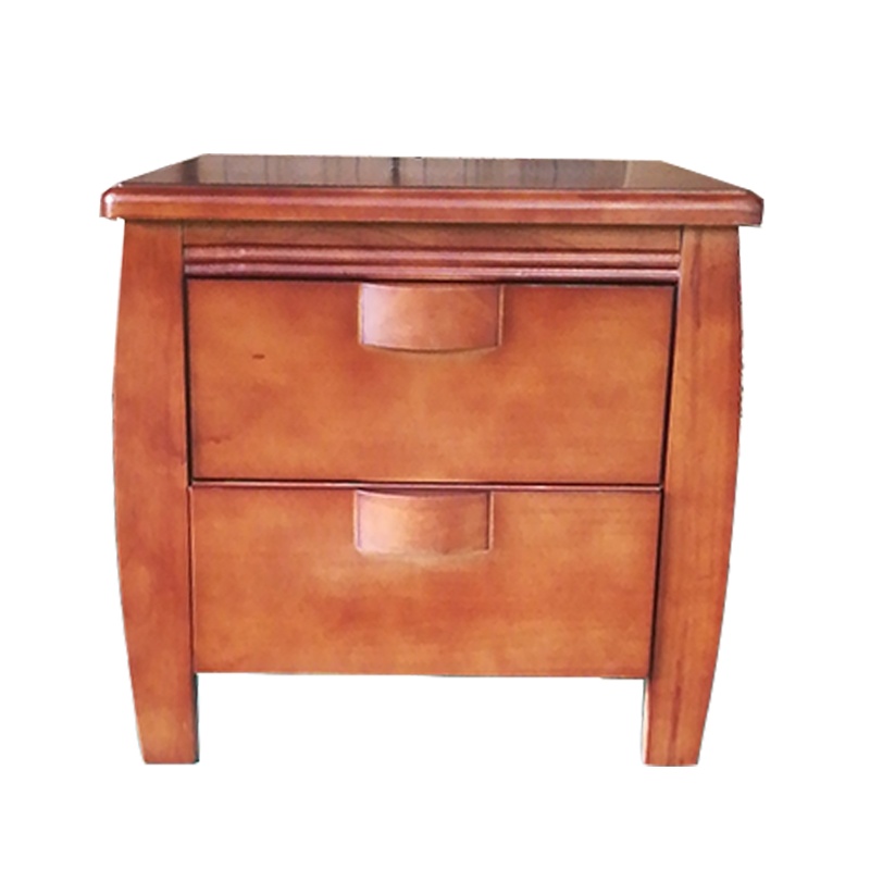 刘利博-床头柜 实木油漆精致床头柜