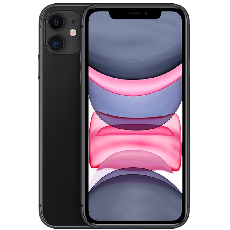 [原封无锁标配]Apple iPhone 11 黑色 64GB 美版(单卡)移动联通电信4G全网通手机