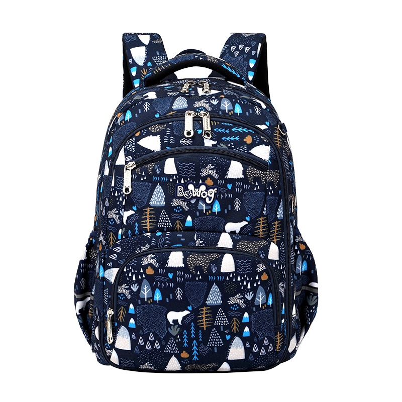 巴布豆书包小学生轻便女三四年级新潮护脊减负男儿童双肩背包