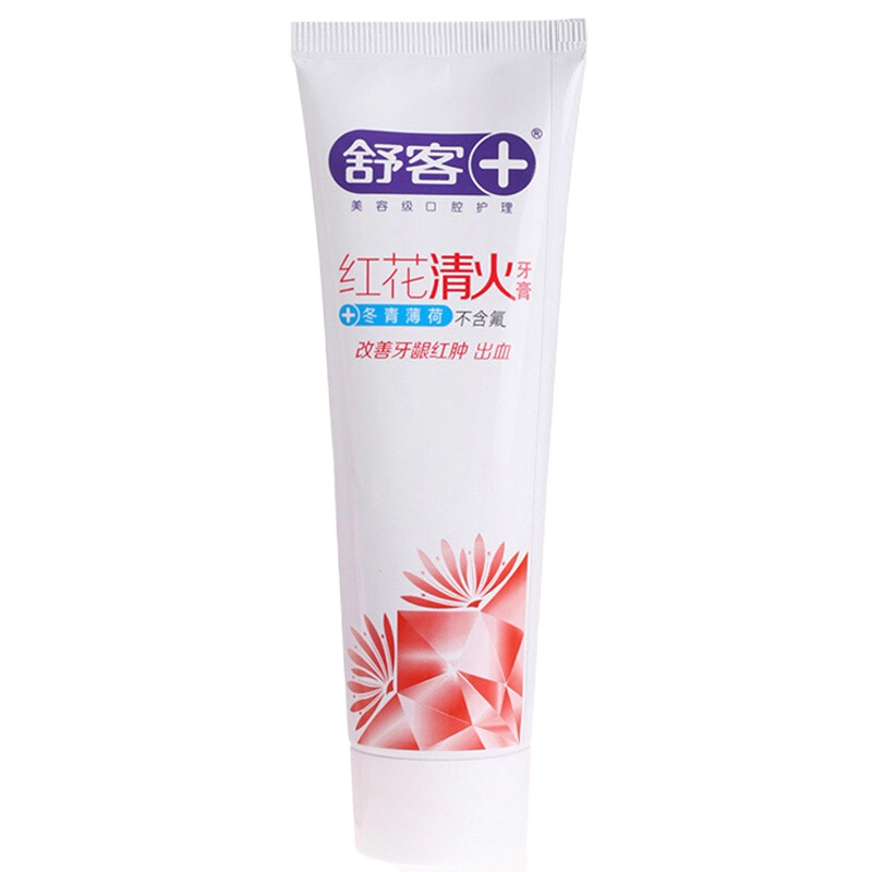 舒客组合装B(小苏打牙膏*1+红花牙膏*1+祛菌牙刷*2+汰渍洗衣粉1.36kg)