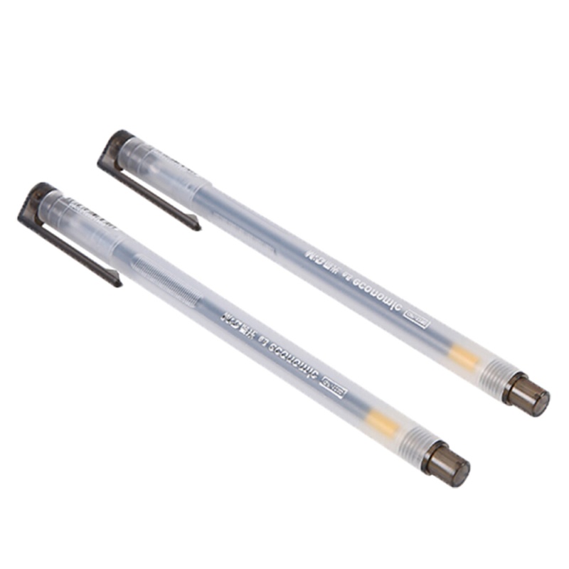 [精选]晨光(M&G) GP1280 0.5mm黑色办公磨砂杆葫芦头中性笔签字笔水笔 12支/盒