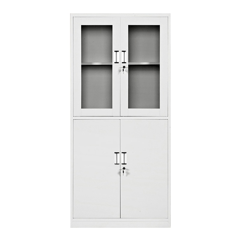 渭星钢制文件柜办公资料柜铁皮档案柜带锁储物柜财务凭证柜