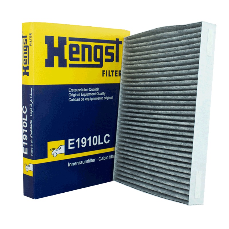 汉格斯特(hengst)活性炭空调滤E1910LC适配奥迪Q7/卡宴/途锐/凯路威