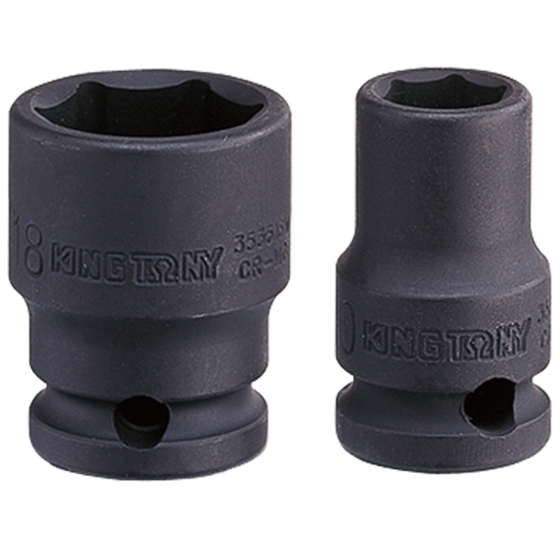 藍帶 3/8"DR.气动标准六角套筒 353519M