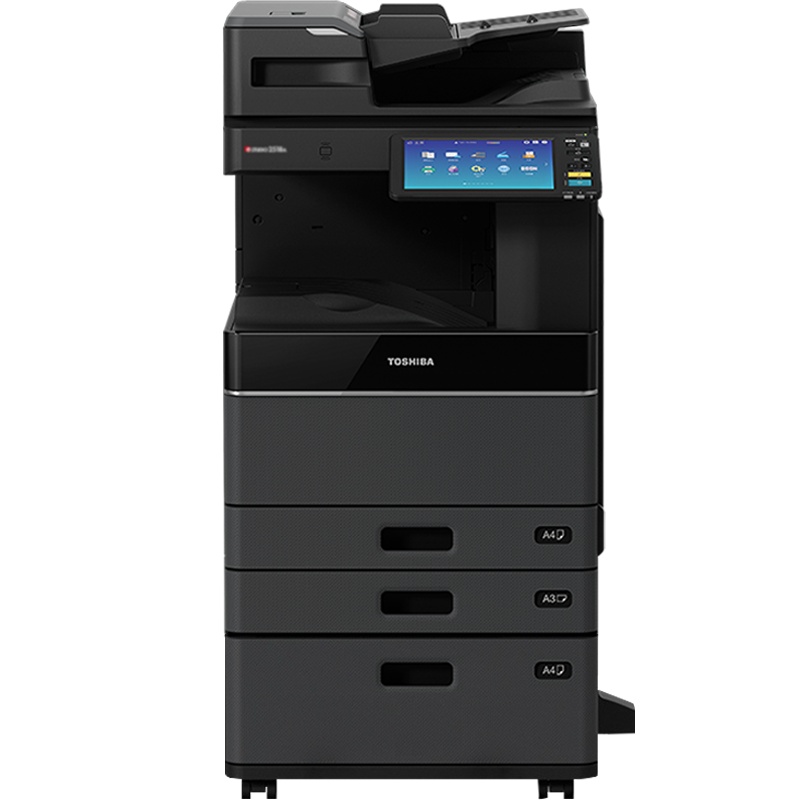 东芝(TOSHIBA)FC-4615AC A3彩色激光多功能复合机 45页/分钟 含同步输稿器+双纸盒+落地供纸盒 SZ