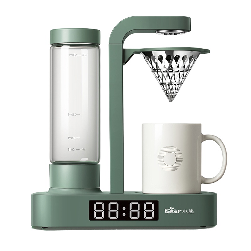 小熊(Bear)家用全自动滴漏式咖啡机 KFJ-A05F1 深绿色 单个装