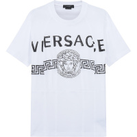 VERSACE 范思哲 男士 棉质圆领短袖T恤A86893 A228806