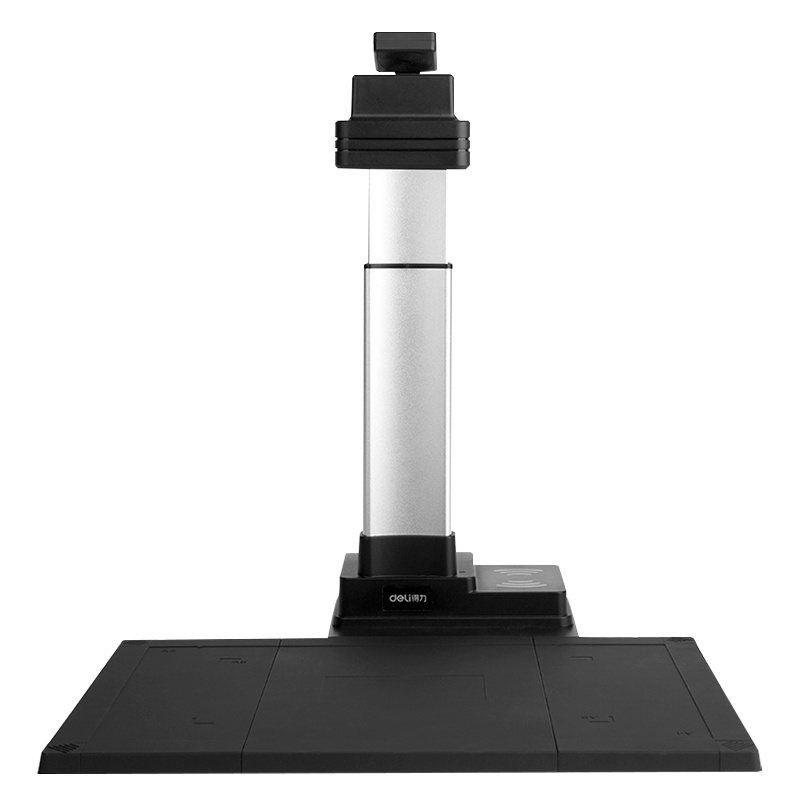 得力(deli)15151高拍仪 扫描仪 银色 1000万像素高拍仪 A3/A4幅面高清高速扫描仪智能双摄人脸识别仪