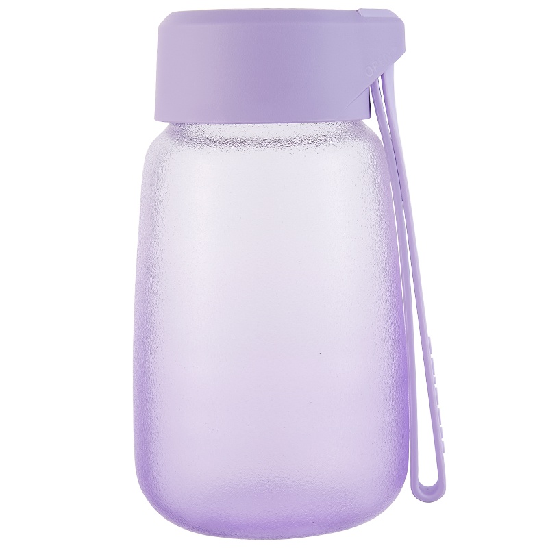 优道unibott单层高硼硅玻璃水杯女网红ins可爱随手小巧便携暖手杯多乐380ml