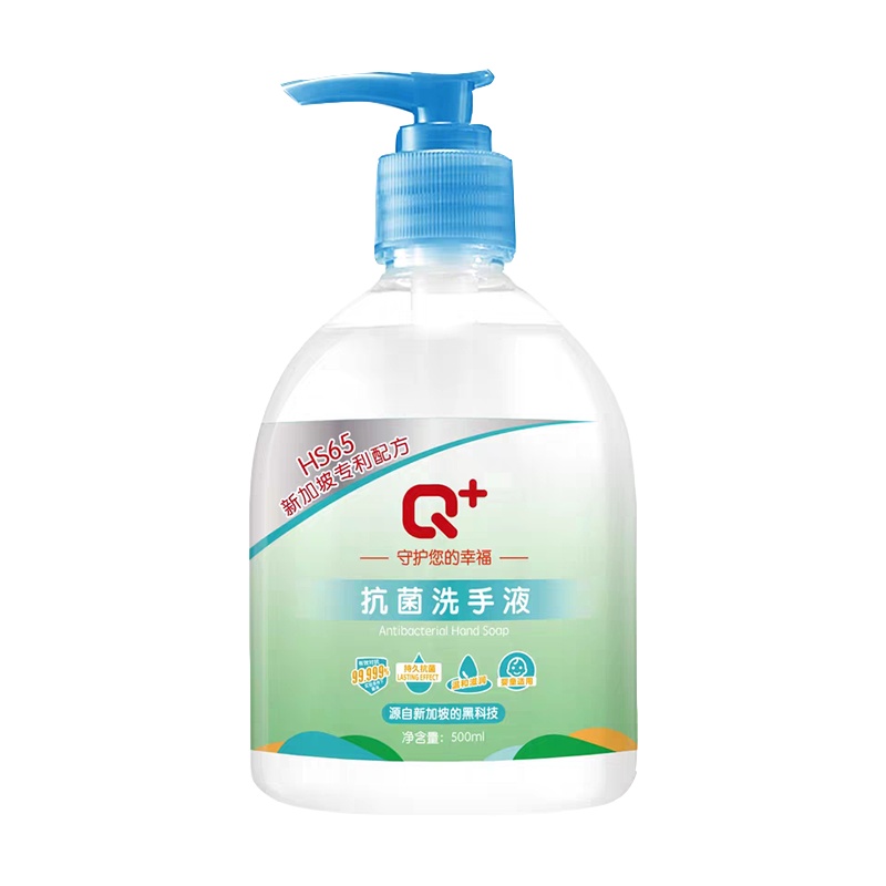 Q+HS抗菌洗手液500ML
