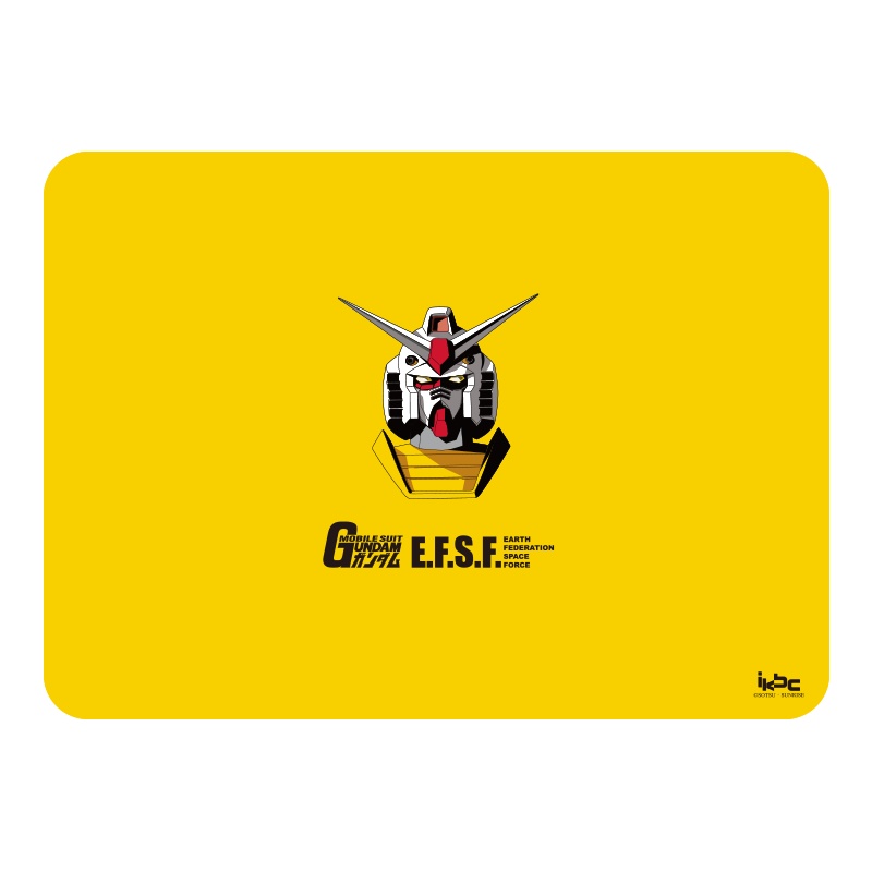 ikbc RX-78-2高达定制超薄鼠标垫桌垫黄色 电竞游戏家用电脑办公小号[官方旗舰店]