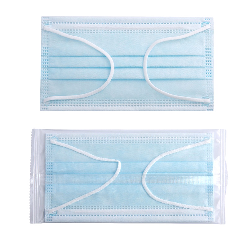 医院使用口罩级一次性*100片独立包装 防病菌 防喷沫 成人
